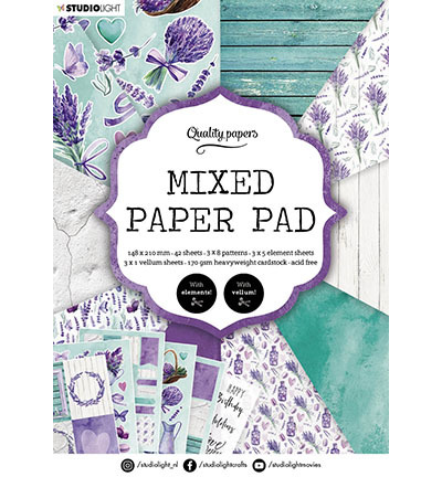 SL Mixed Paper Pad Pattern paper Essentials nr.158