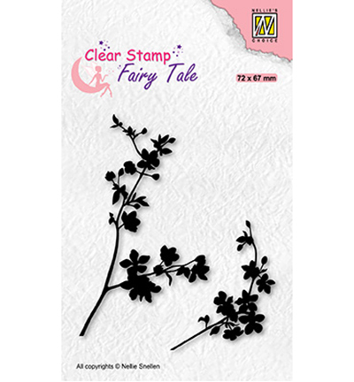 Nellies Choice stempels Fairy Tale, Blooming branch-2