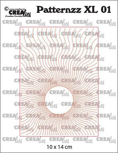 Crealies Patternzz XL Zon in stippen CLPATXL01 10x14cm (05-21)