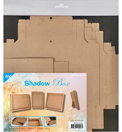 Shadow Box 3 maten - kraft