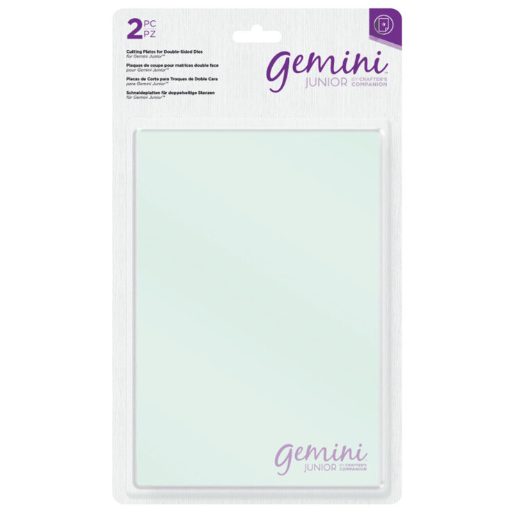 Gemini Jr Accessoires - Transparante snijplaten voor dubbelzijdige snijmallen