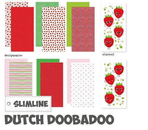 Dutch Doobadoo Crafty Kit Slimline Berry sweet 473.005.014 (08-21)