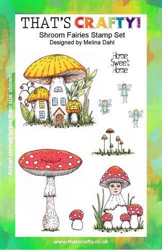 That's Crafty! Clearstamp A5 - Shroom Fairies 105426 (07-21)