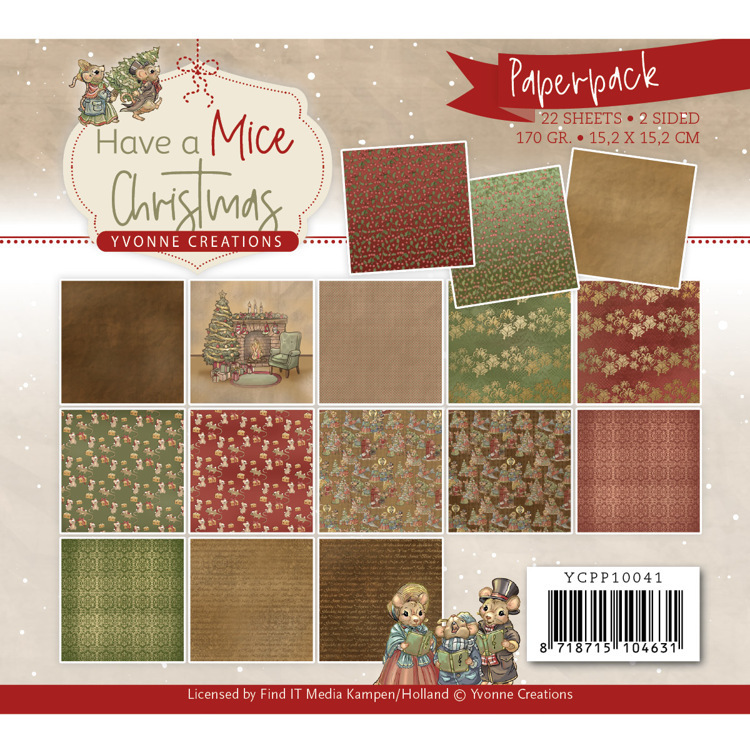 Paperpack - Yvonne Creations - Have a Mice Christmas
