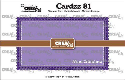 Crealies mallen CLCZ81 Mini Slimline A no.81