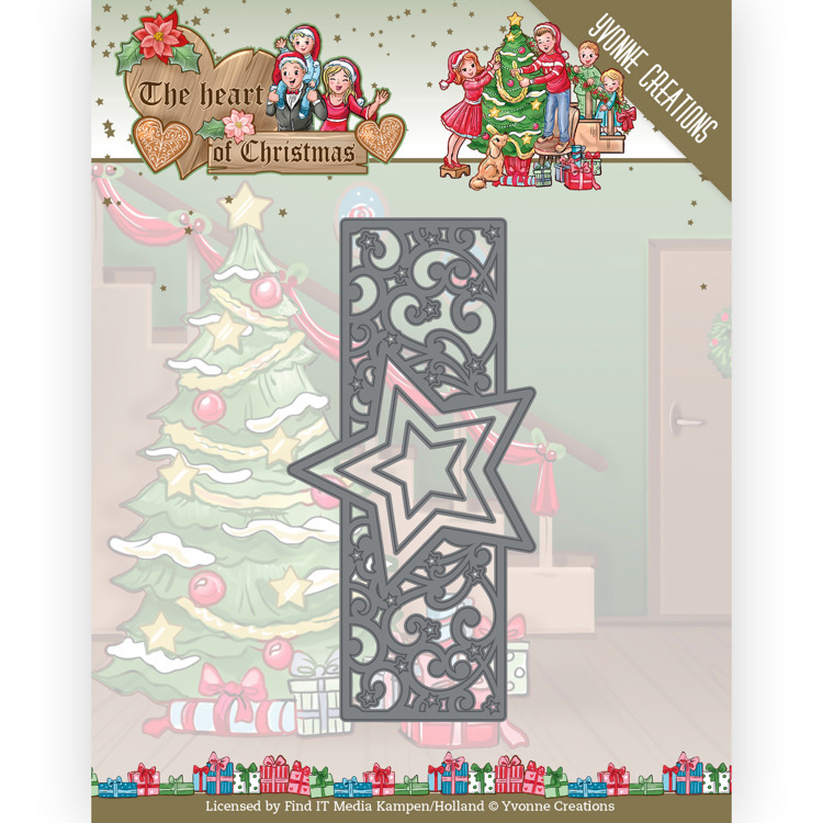 Dies - Yvonne Creations - The Heart of Christmas - Twinkling Border