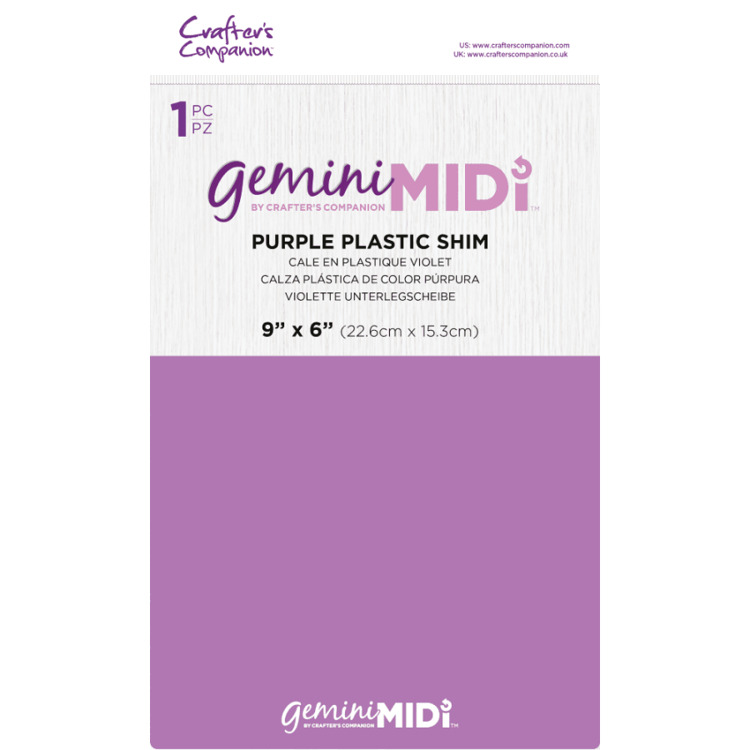 Gemini Midi Accessoires - Plastic Shim Paars