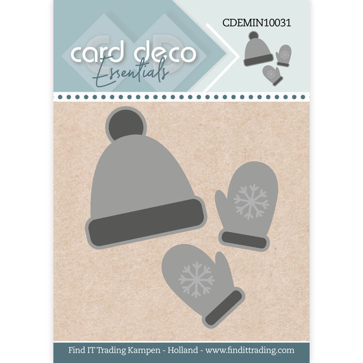 Card Deco Essentials - Mini Dies - Winter Wear