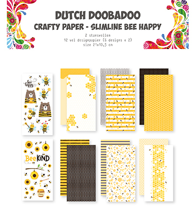 Dutch Doobadoo Crafty Kit Slimline Bee 473.005.019