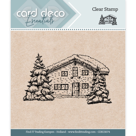 Card Deco Essentials - Clear Stamps - Cottage