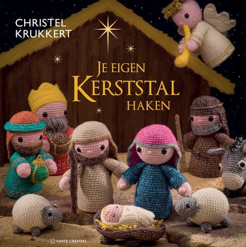 Forte Boek - Je eigen kerststal haken Christel Krukkert (11-21)