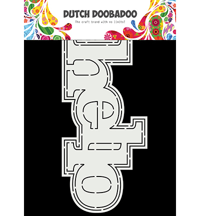 Dutch Doobadoo Card Art Hello 470.784.059