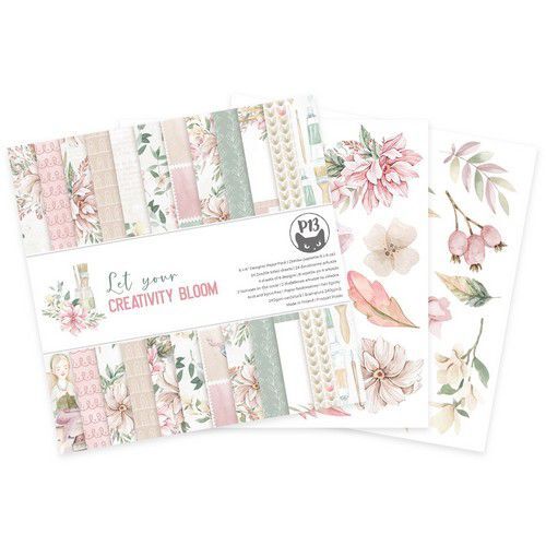 Piatek13 - Paper pad Let your creativity bloom 6x6 P13-CRB-09 6x6 (11-21)