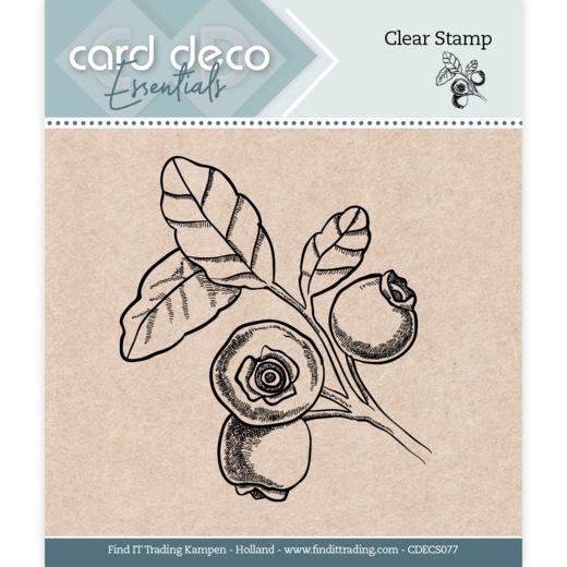 Card Deco Essentials - Clear Stamps - Berries
