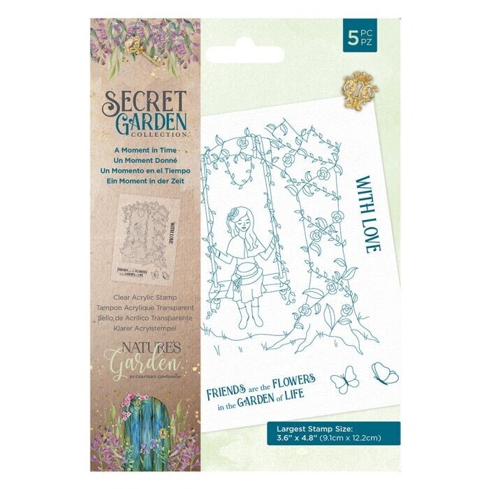 Secret Garden - Clearstamp - A Moment in Time
