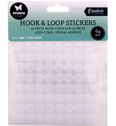 Studio Light HOOK & LOOP stickers Round 11mm