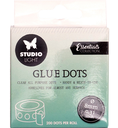 Studio Light Glue Dots Doublesided adhesive 8mm