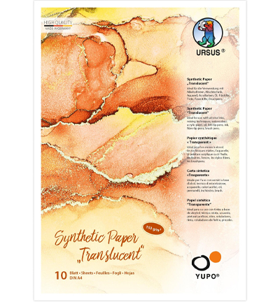 Synthetisch Papier Yupo Wit translucent, A4 153grs