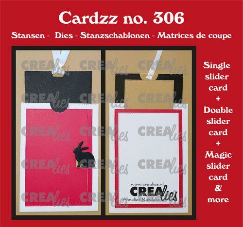 Crealies Cardzz Schuifkaart CLCZ306 10,5x14,5cm (04-22)