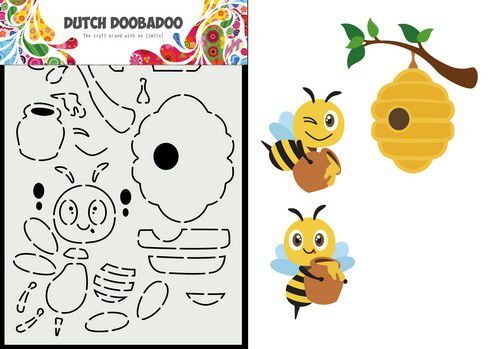 Dutch Doobadoo Card Art Built up Bij 470.784.115 A5 (04-22)