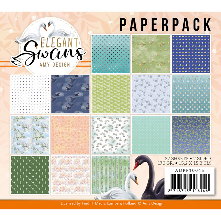 Paperpack - Amy Design - Elegant Swans