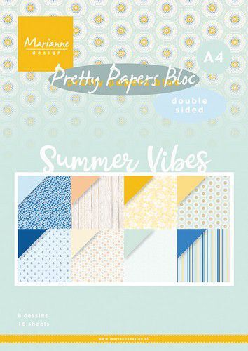 Marianne Design Pretty Papers Bloc Summer Vibes