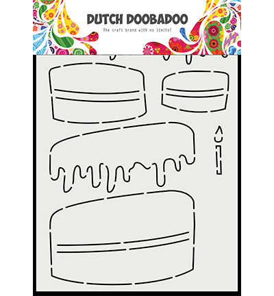 Dutch Doobadoo Card Art Built up Cake 470.784.129