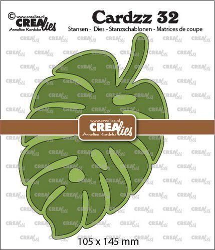 Crealies Cardzz no 32 Botanisch blad CLCZ32 105x145mm (06-22)