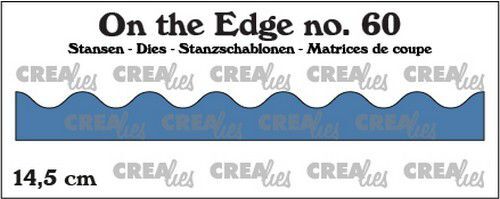 Crealies On the Edge die stans no. 60 CLOTE60 14,5cm (06-22)