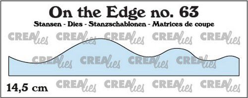 Crealies On the Edge die stans no. 63 CLOTE63 14,5cm (06-22)