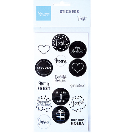 Marianne Design Sticker Feest