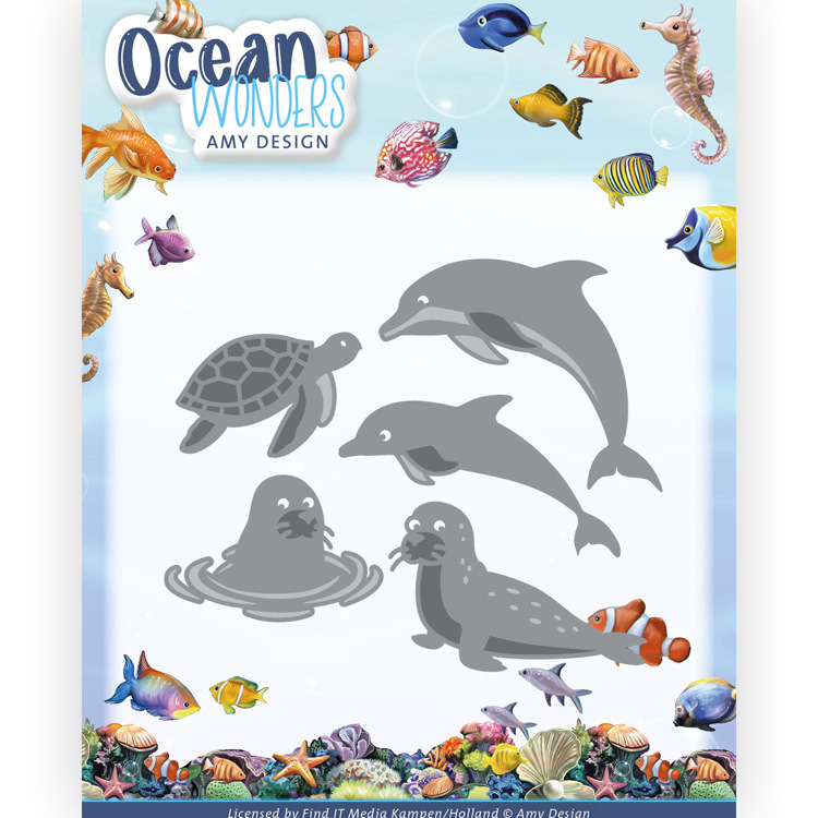 Dies - Amy Design – Ocean Wonders - Sea Animals