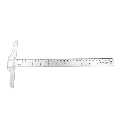 T-ruler plastic