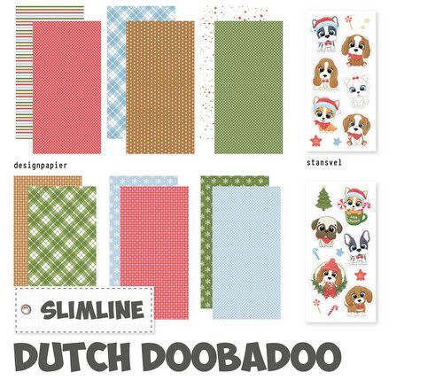 Dutch Doobadoo Crafty Kit Slimline X-mas 473.005.027 (07-22)