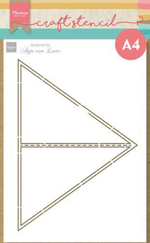 Marianne Design PS8131 Mask Anja's Triangle Card