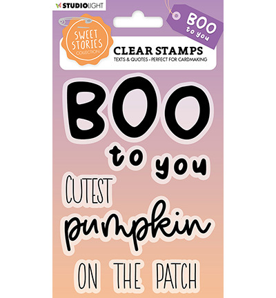 Studio Light stempels Quotes Large Boo to You / Halloween