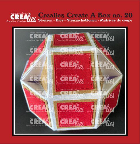 Crealies Create A Box no. 20 CCAB20 10cm (08-22)