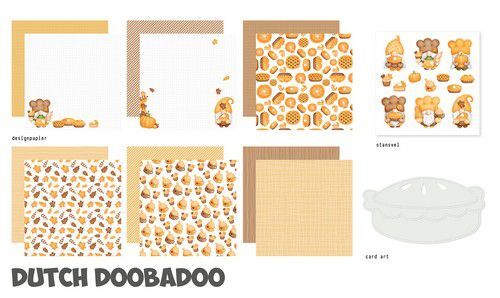 Dutch Doobadoo Crafty Kit Oma's Appeltaart 473.005.031