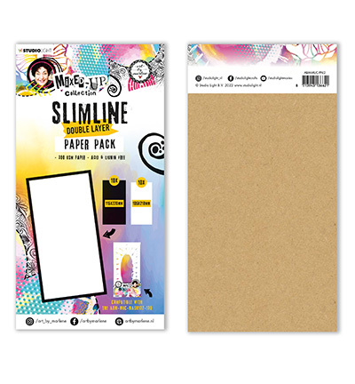 Studio Light Papierblok Slimline Double Layer Mixed-Up