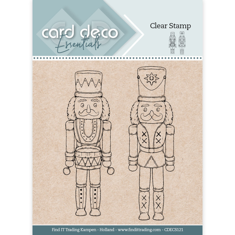 Card Deco Essentials Clear Stamps - Nutcracker
