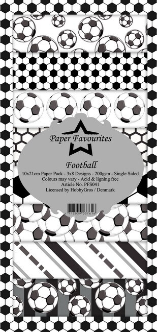 Dixi Slimline PaperPack 10x21 cm Football