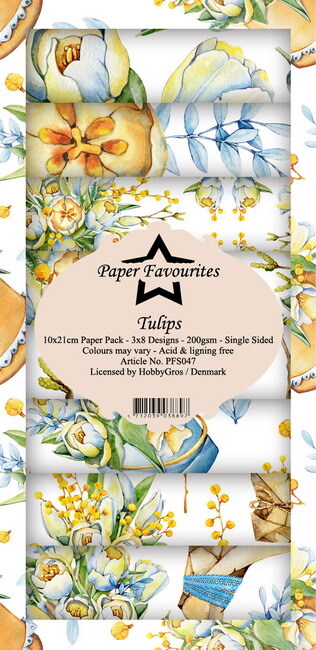 Dixi Slimline PaperPack 10x21 cm Tulips