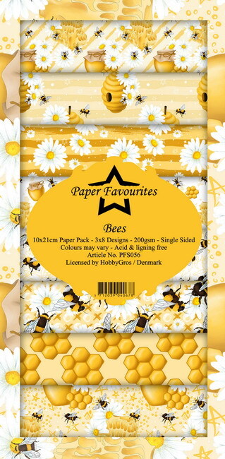 Dixi Slimline PaperPack 10x21 cm Bees