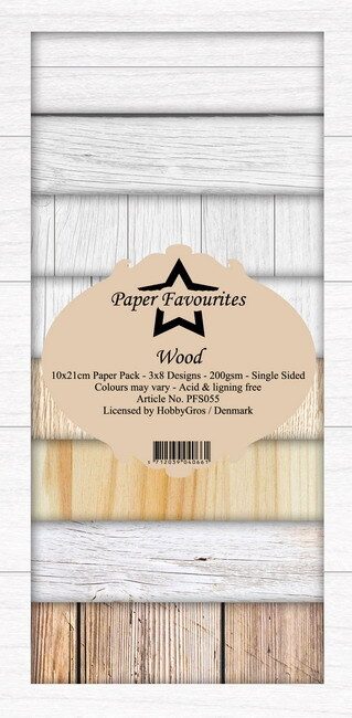 Dixi Slimline PaperPack 10x21 cm Wood