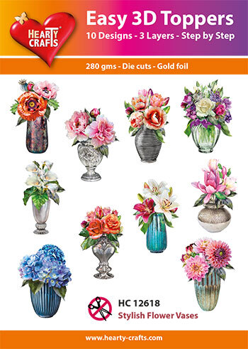 Easy 3D Designs pakket Stylish Flower Vases