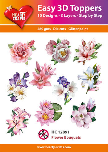 Easy 3D Designs pakket Flower Bouquets