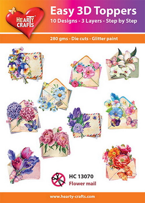 Easy 3D Designs pakket Flower Mail