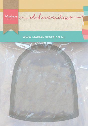 Marianne Design LR0045 Shaker windows - Sneeuwbol