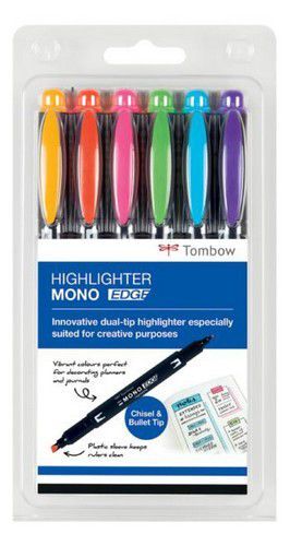 Tombow Highlighter MONO edge set 6st WA-TC-6P