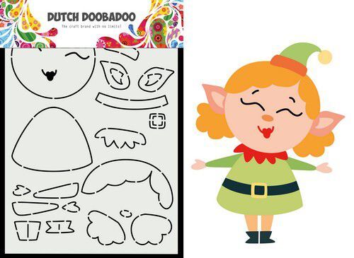 Dutch Doobadoo Card Art Built up Elfje 470.784.181